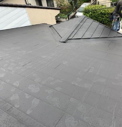 京都市西京区にて屋根修理 ~カバー工法~