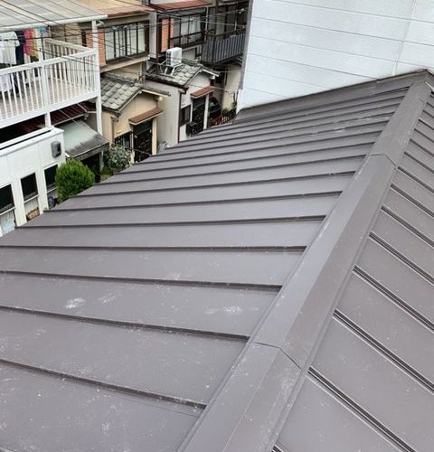 京都市左京区にて 屋根修理