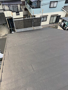 京都市伏見区にて屋根カバー工法