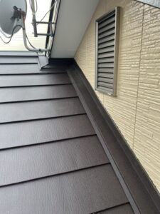 京都市左京区にて屋根修理〈スレート屋根からスーパーガルテクト〉