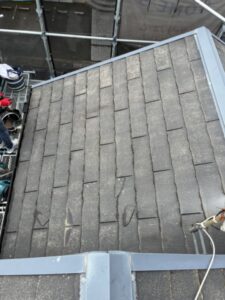 京都市左京区にて屋根修理〈スレート屋根からスーパーガルテクト〉
