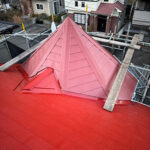 亀岡市にてカバー工法・屋根塗装施工後