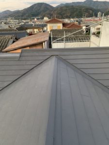 亀岡市にて雨漏り修理完工