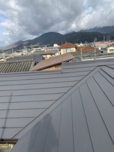 亀岡市にて雨漏り修理完工