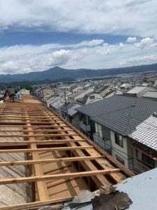 垂木の入れ替え