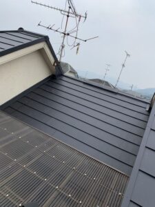 京都市伏見区にてモニエル瓦屋根雨漏り修理 施工後