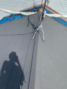 瓦からスーパーガルテクトへの葺き替え工事 スーパーガルテクト葺き