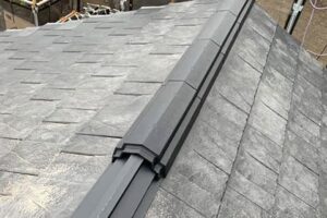 京都市左京区にてカラーベストからルーガ葺き替え施工後