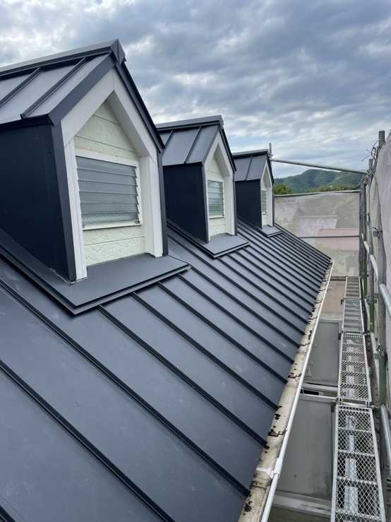 アパート屋根施工後