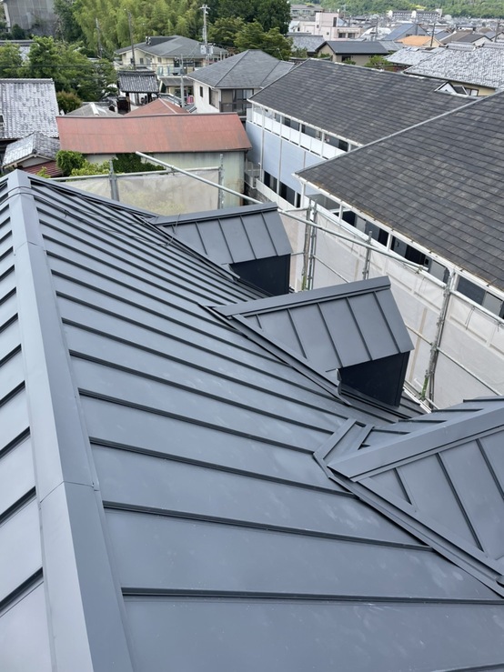 アパート屋根施工後
