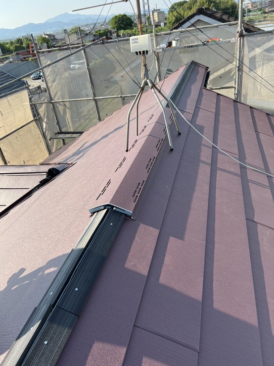 ガルテクトカバー工法施工後