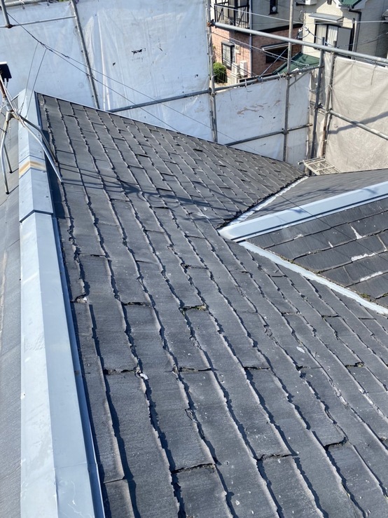 ガルテクトカバー工法施工前