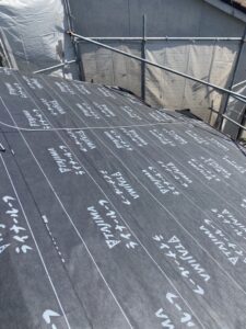 ガルテクトカバー工法ルーフィング