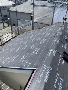 ガルテクトカバー工法ルーフィング