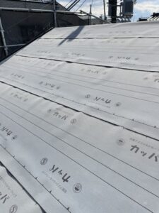 ルーフィング設置