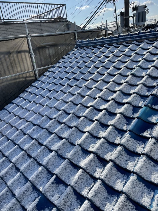 瓦屋根葺き替え施工前
