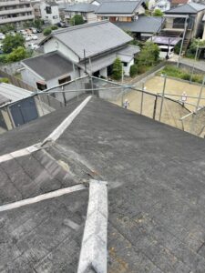 京都市山科区にてカバー工法 施工前写真