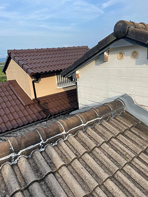 スーパーガルテクト葺き工事