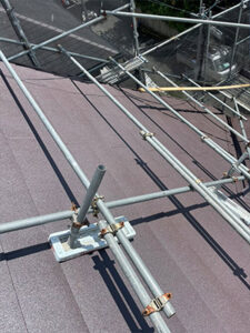 京都市北区にてスーパーガルテクトでのカバー工法