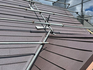 京都市北区にてスーパーガルテクトでのカバー工法