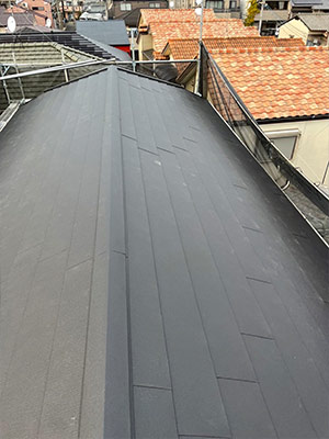 施工後屋根