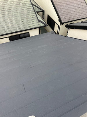 京都市伏見区にて屋根カバー工法