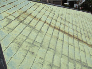 京都市伏見区にてスレート屋根から金属屋根への葺き替え工事