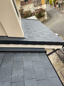 京都市北区にて屋根の定期点検