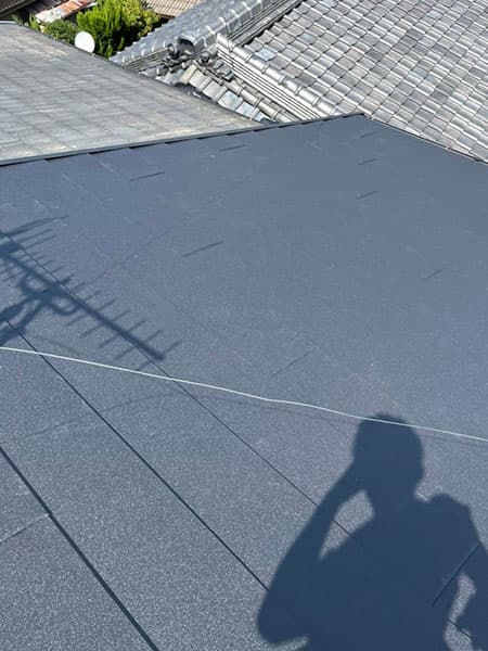 京都市右京区にてカバー工法施工後