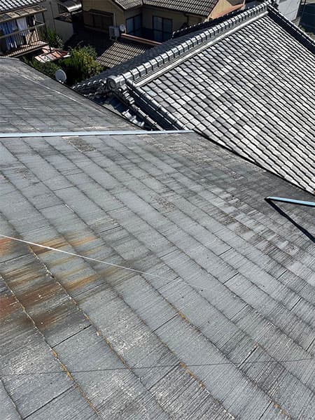 京都市右京区にてカバー工法施工前