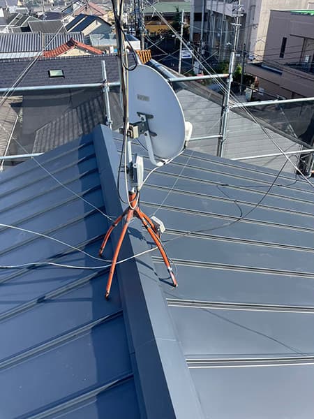 西京区雨漏り修理施工後