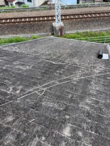 西京区雨漏り修理施工前