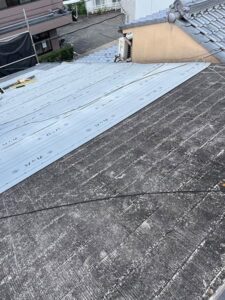 ルーフィングの施工