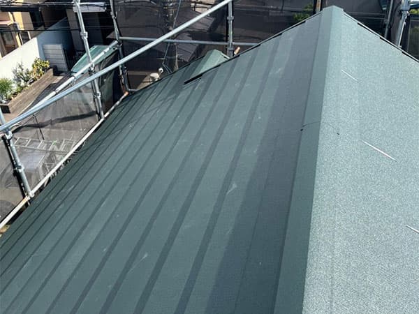 スーパーガルテクトの施工