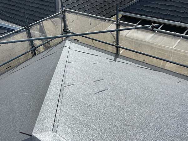 向日市にてカバー工法施工後