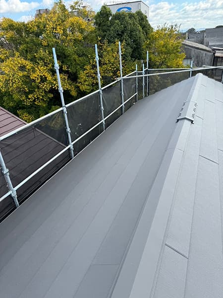 京都市大山崎町にてカバー工法施工後