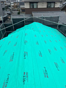 ルーフィング張り