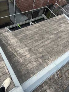 長岡京市屋根修理（カバー工法）施工前