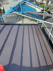 スーパーガルテクトの施工