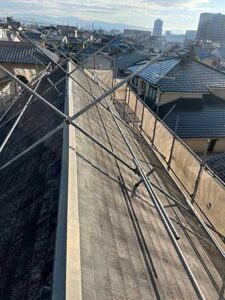 向日市カバー工法施工前