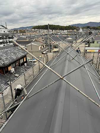 向日市カバー工法施工後