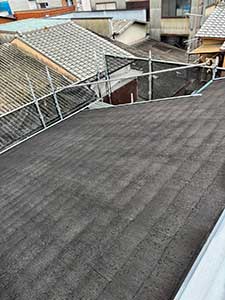 京都市右京区カバー工法施工前