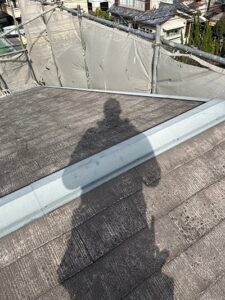 京都市西京区にてカバー工法施工前