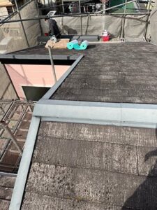 京都市西京区にてカバー工法施工前