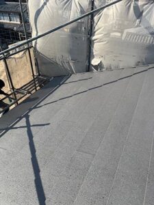 スーパーガルテクト施工