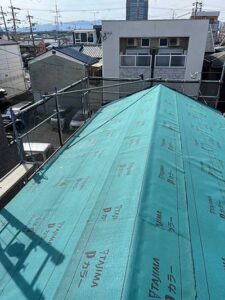 ルーフィング張り