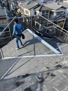 向日市にてカバー工法施工前