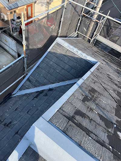 向日市にてカバー工法施工前