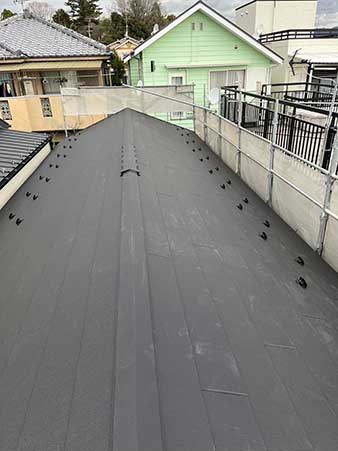 北区にて瓦葺き替え工事施工後
