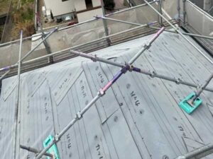 ルーフィング施工
